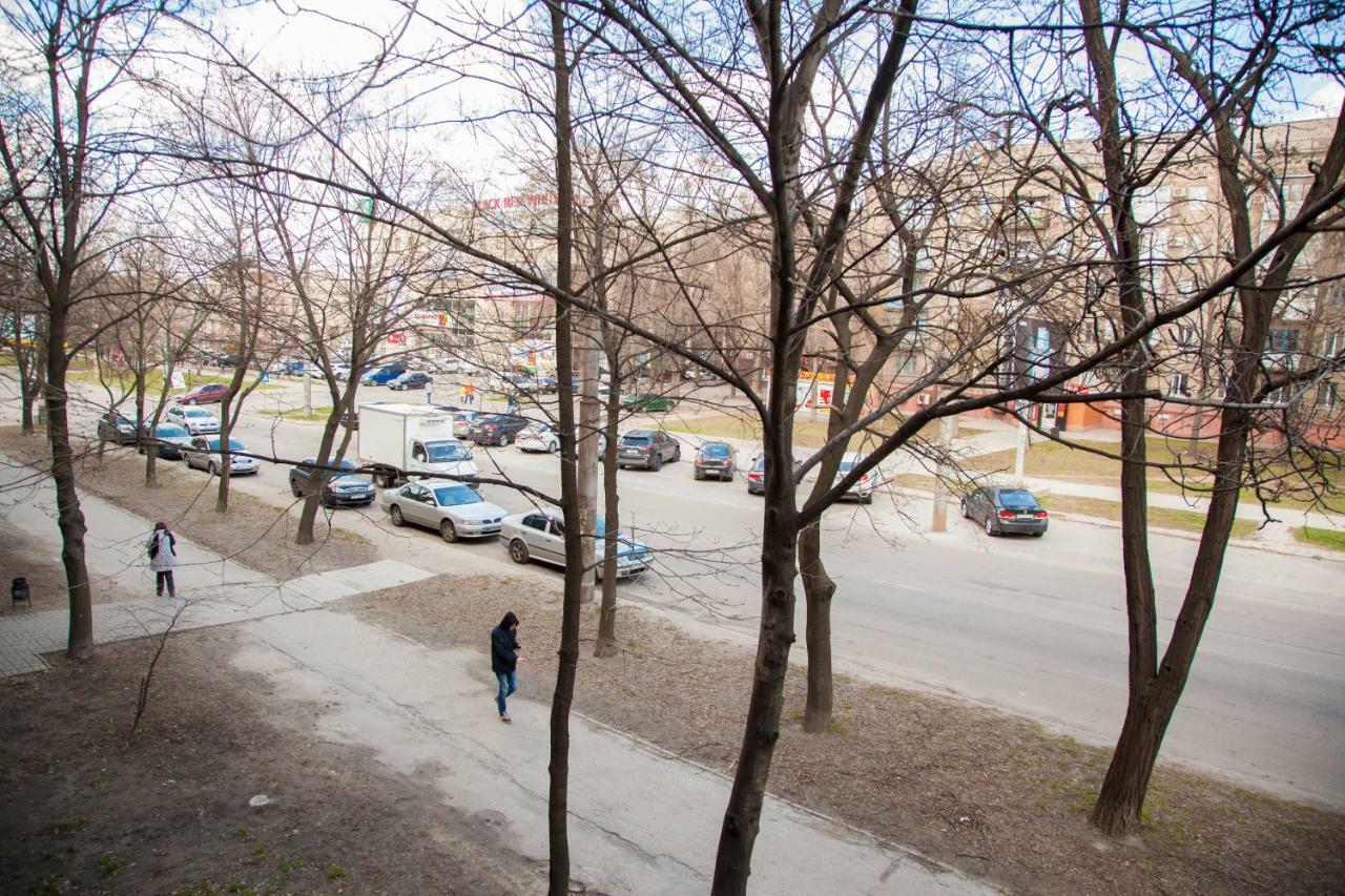 Semi-Luxury Apt On 82 Nezalezhnoi Ukrаiny Street Near Intourist Hotel Zaporizhia Dış mekan fotoğraf